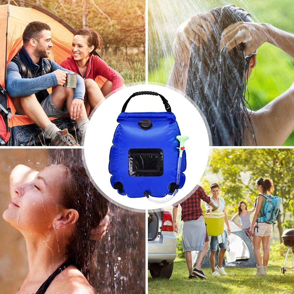 キャンプシャワーバッグ アウトドア太陽熱温水バッグ 水遊び温水 ソーラーシャワー Amazon.co.jp: ソーラーシャワーバッグ お湯 どこでも 温水